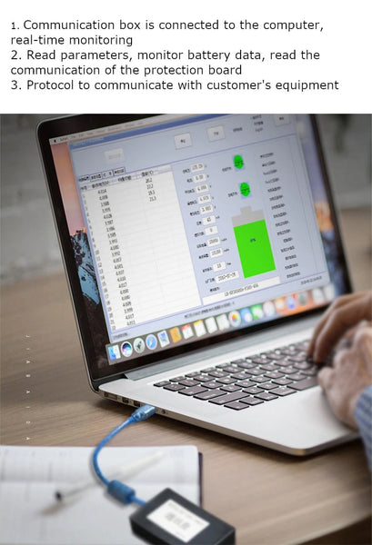 Lithium Battery Protection Board Dedicated UART Communication Box