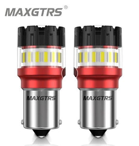 MAXGTRS 1156 ba15s P21W Single Contact RED Led Bulb For Vehicles