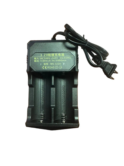 MS--322A 3.2v 26650/26700/32700 LiFePO4 1.2V Ni-MH Ni-Cd Battery Charger(10008249) - Electromann SA