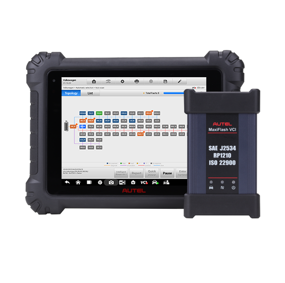 Autel MaxiSYS MS909 | OEM-level Diagnostic Scanner‎ with J2534, Topology & Intelligent Diagnostics