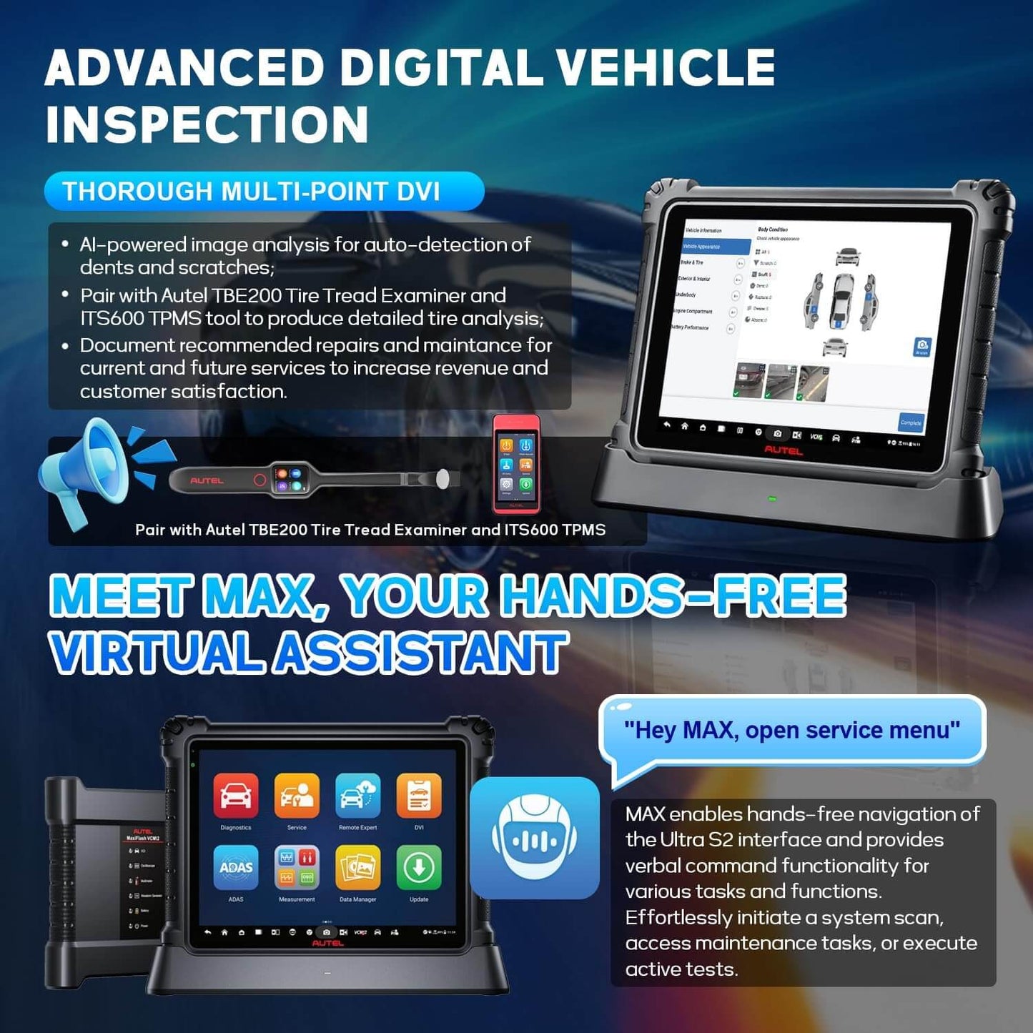 Autel MaxiSys Ultra S2 Automotive Diagnostic Scanner – 13.7″ Tablet (10003330) - Electromann SA