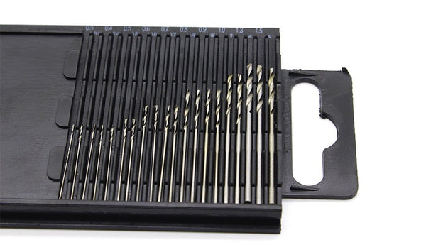 20Pcs/set 0.3mm-1.6mm Mini Steel Micro Twist Drill Bit Set 