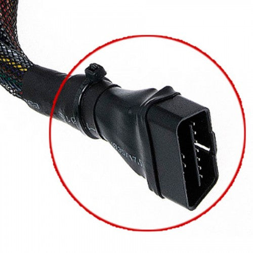 Military Line OBD2 2 In 1 Extension Cable 30CM