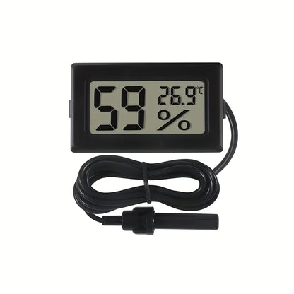Mini LCD Digital Thermometer and Hygrometer - Compact and Accurate Temperature and Humidity Measurement (10004211) - Electromann SA