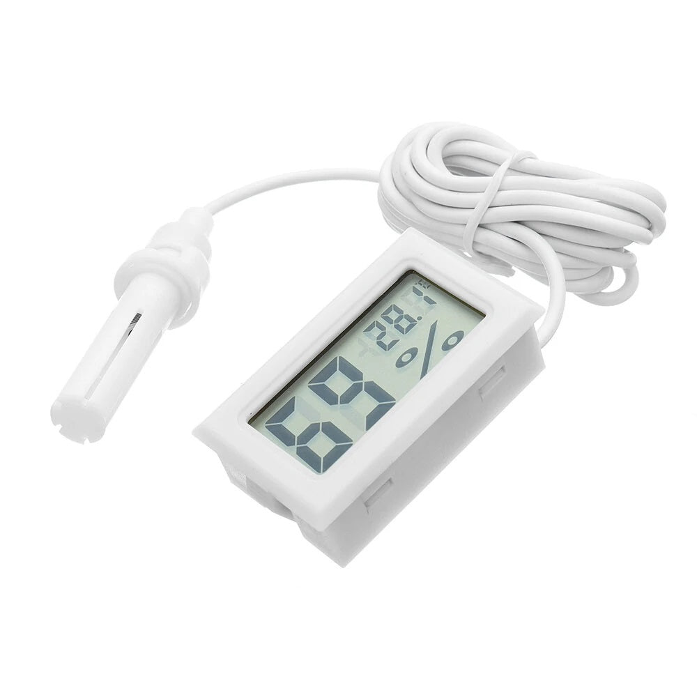 Mini LCD Digital Thermometer and Hygrometer - Compact and Accurate Temperature and Humidity Measurement