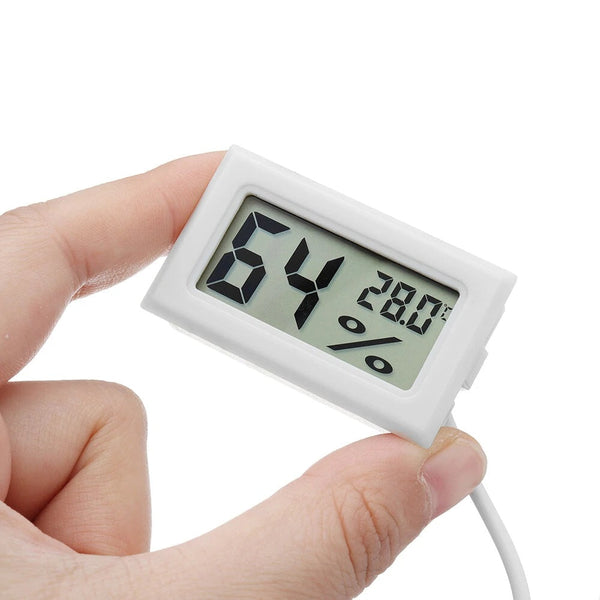 Mini LCD Digital Thermometer and Hygrometer - Compact and Accurate Temperature and Humidity Measurement