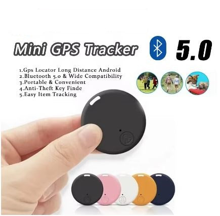 Mini GPS Tracker Bluetooth 5.0 for IOS and Android Smart Devices - Electromann SA