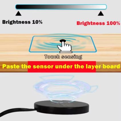 Hand Sweep Sensor Dimmable Light Switch - Electromann SA