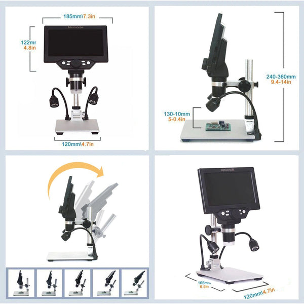 Mustool G1200 12MP 1-1200X Digital Microscope