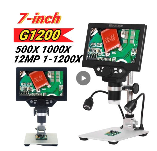 Mustool G1200 12MP 1-1200X Digital Microscope