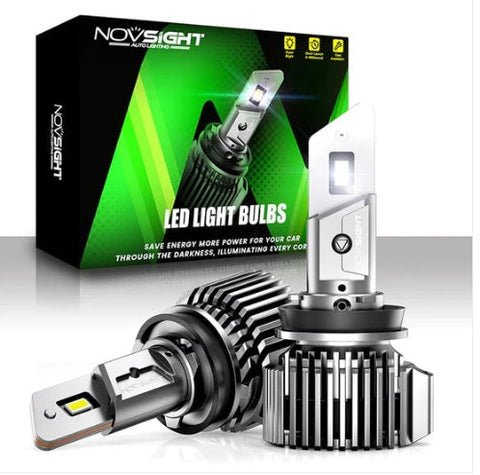 NOVSIGHT A500-N52 H11/H8/H9 High Power Car LED Headlight Kit