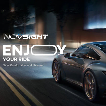 Novsight N63 Series Mini Wireless H1 LED Bulbs 90W Plug and Play - Electromann SA