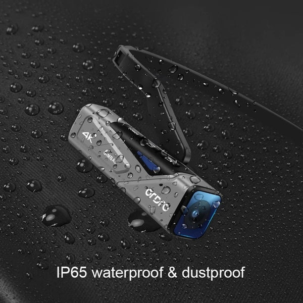 Ordro EP7 4K HD WiFi Head Wearable IP65 Waterproof Sport Camcorder - Capture Your Adventures in Stunning Detail!