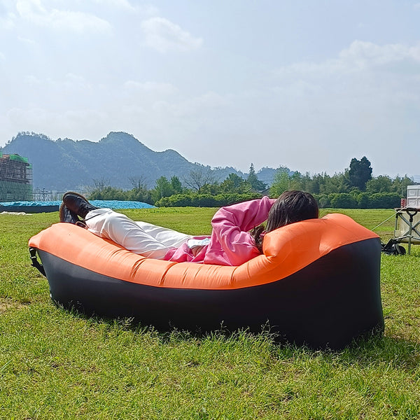 Outdoor Fast Inflatable Air Sofa - Durable and Waterproof Sofa for Outdoor Activities