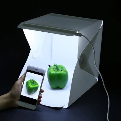 Portable Foldable Photo Lightbox - Compact Tool for High-Quality Product Photos