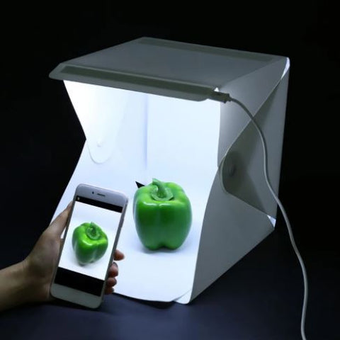 Portable Foldable Photo Lightbox - Compact Tool for High-Quality Product Photos