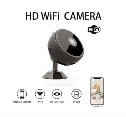 I-A9 1080P HD Mini Wireless WIFI IP Camera DVR - I-Compact and Versatile Surveillance Device enokufinyelela kude kanye nombono wasebusuku
