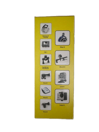 Andowl Q-K777 HD Waterproof Sport Action Camera (10006614) - Electromann SA