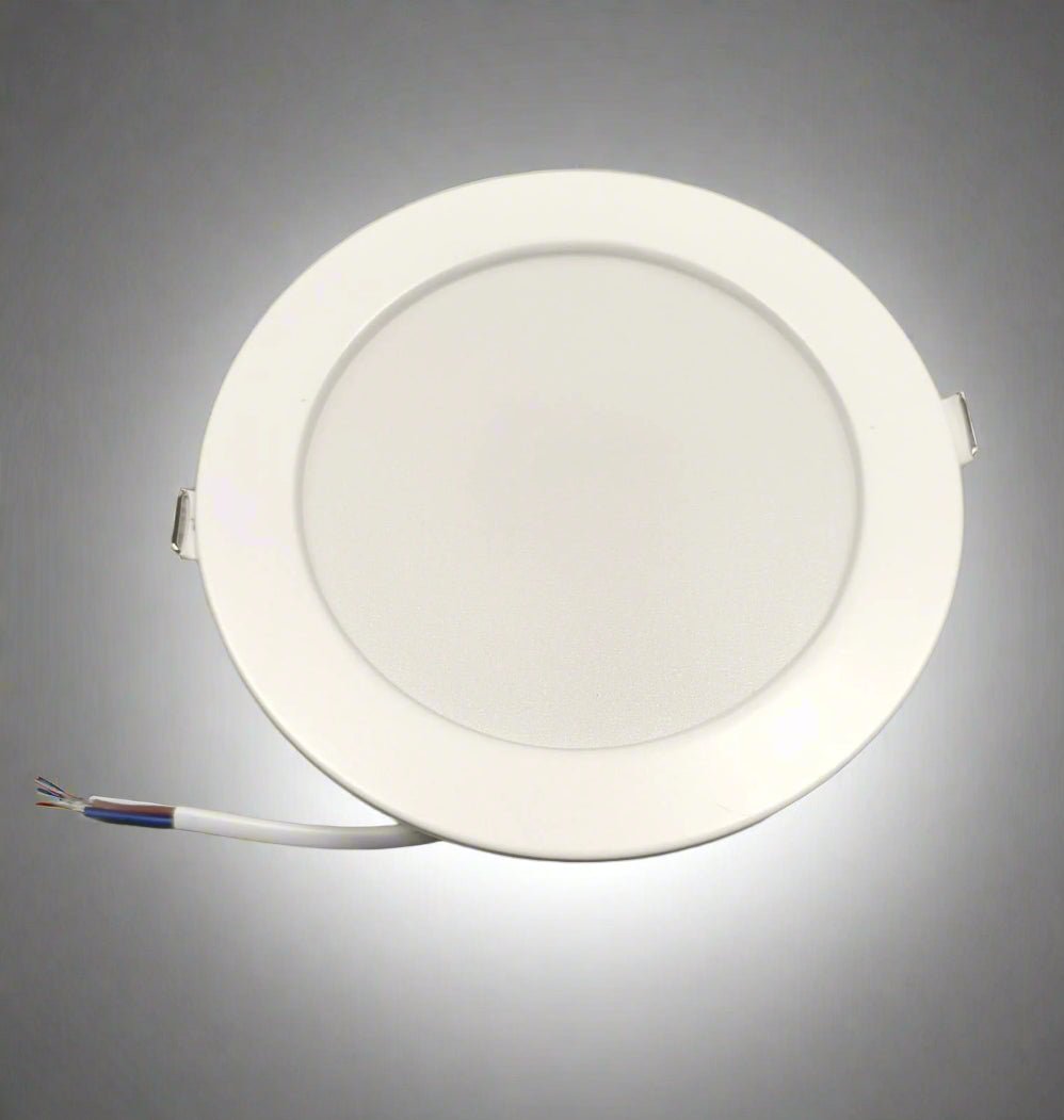 REDISSON 12Watt 250v AC 6500K Cool White LED Flush Mount Downlight - Electromann SA