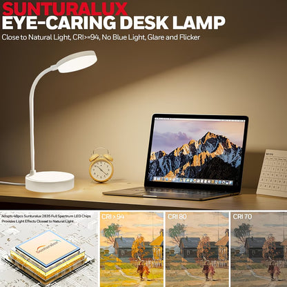 Redisson Smart Rechargeable Touch Switch Desk Lamp with 4 modes (10007801) - Electromann SA