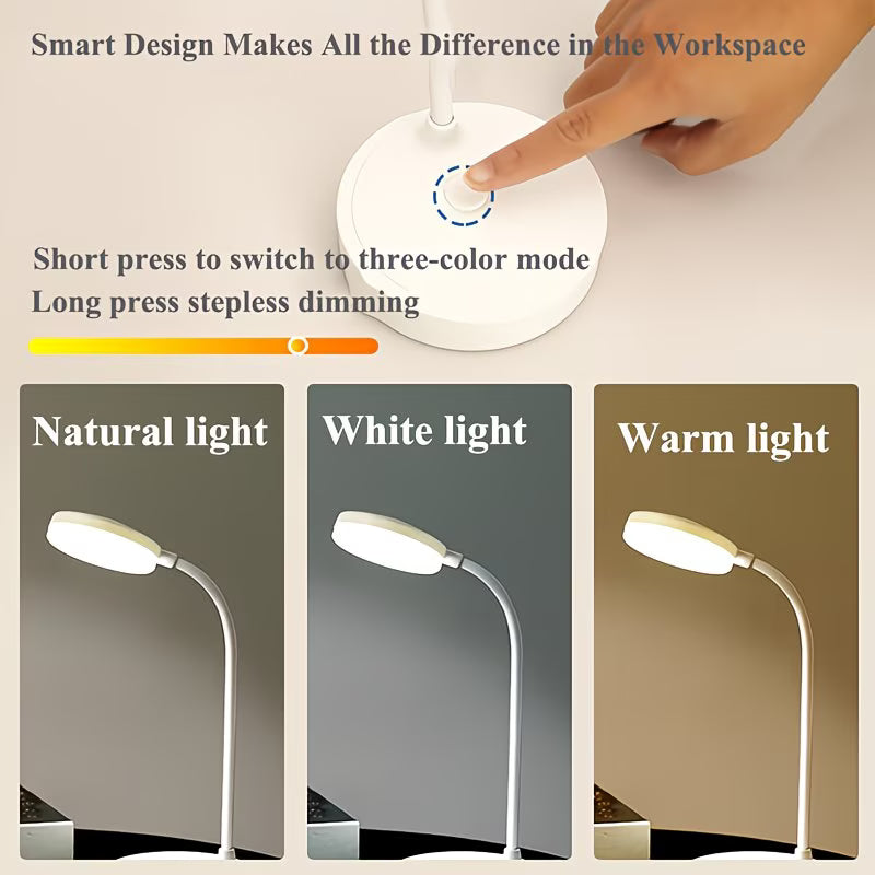Redisson Smart Rechargeable Touch Switch Desk Lamp with 4 modes (10007801) - Electromann SA