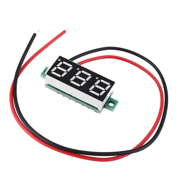 Red Led 0.28 Inch DC 2.5V-30V Mini Digital Volt Meter