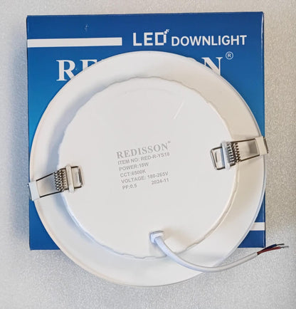 Redisson 18W Round LED Downlight (10007797) - Electromann SA