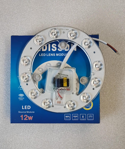 Redisson 12W Round LED Lens Module (10007796) - Electromann SA