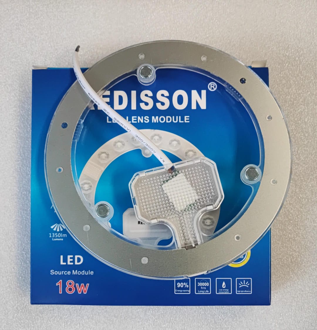 Redisson 18W Round LED Lens Module (10007793) - Electromann SA