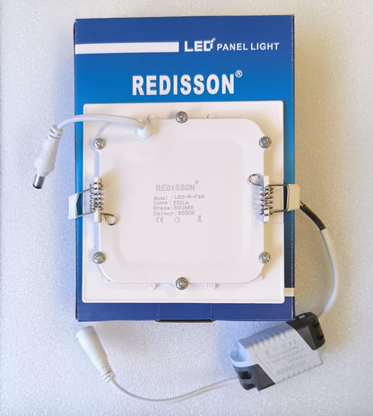 REDISSON LED-R-FS6 6W Square LED Light Panel - Electromann SA