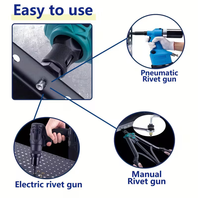 205pcs Rivet Nut Sorting Tool Set (10004595) - Electromann SA