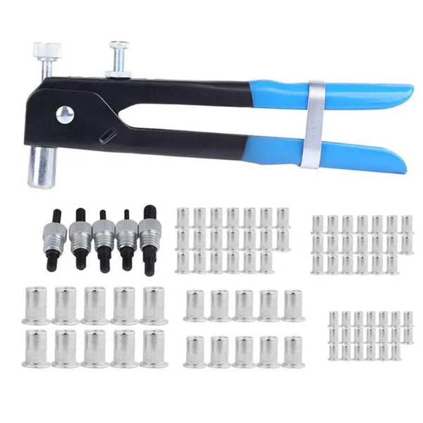 86Pcs Aluminum Alloy M3-M8 Blind Rivet Nut Tool