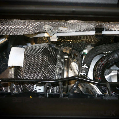 TITANIUM Turbo Heat Shield Blanket FOR Audi S3 / Volkswagen Golf Mk7 / Seat Leon - Electromann SA