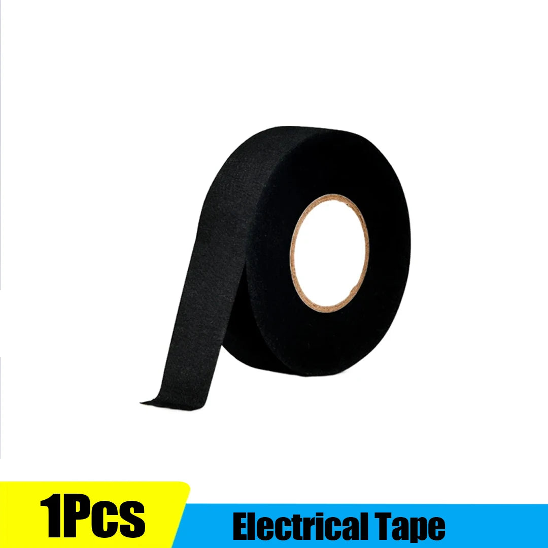 1Pc Electrical Heat Resistant Harness Cloth Tape, Waterproof (10007612) - Electromann SA