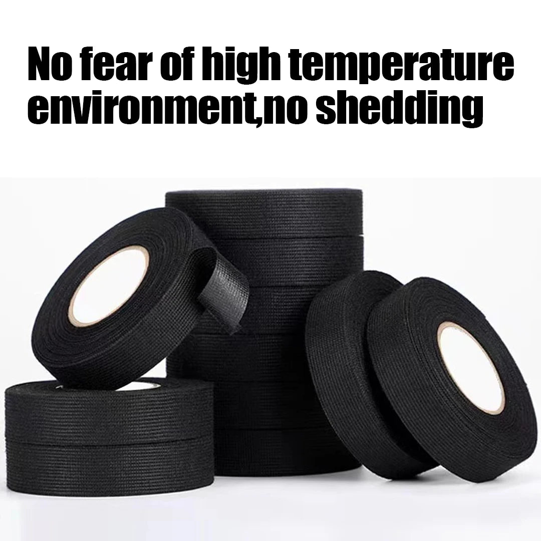 1Pc Electrical Heat Resistant Harness Cloth Tape, Waterproof (10007612) - Electromann SA