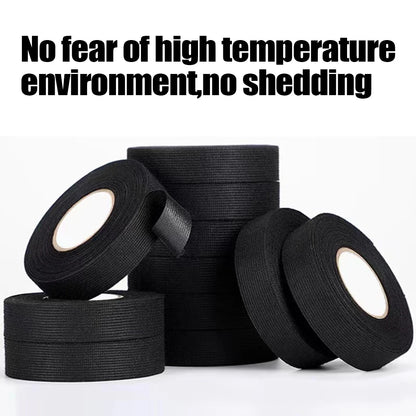 1Pc Electrical Heat Resistant Harness Cloth Tape, Waterproof (10007612) - Electromann SA
