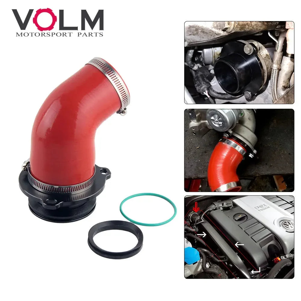 Turbo Muffler Delete Pipe for VW golf mk5 6 Audi S3 - Electromann SA