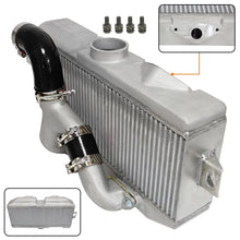Top Mount Intercooler + Y Pipe Fits For  Subaru 02-07 WRX STI EJ20 EJ25 GD - BLACK