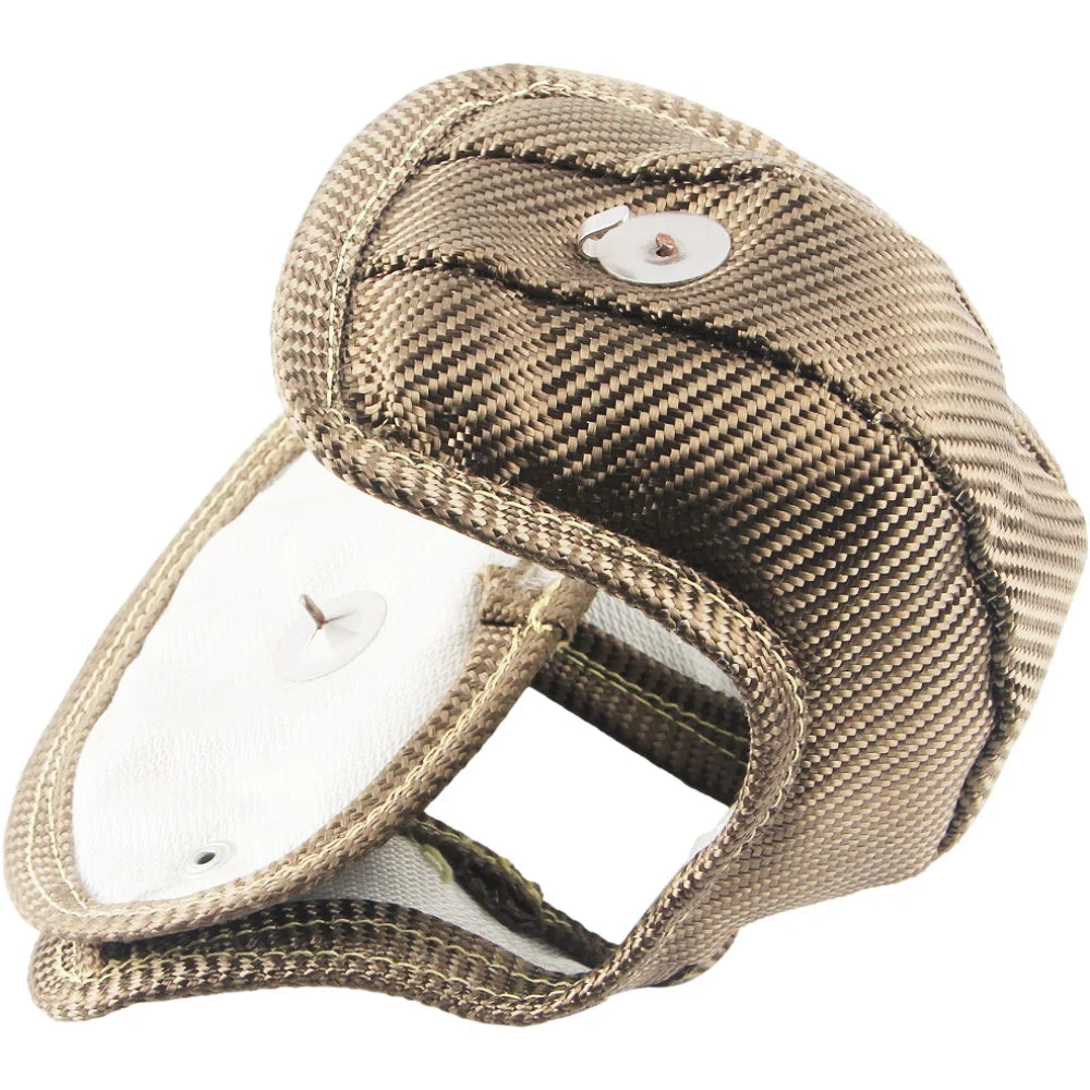 TITANIUM Turbo Heat Shield Blanket FOR Audi S3 / Volkswagen Golf Mk7 / Seat Leon - Electromann SA