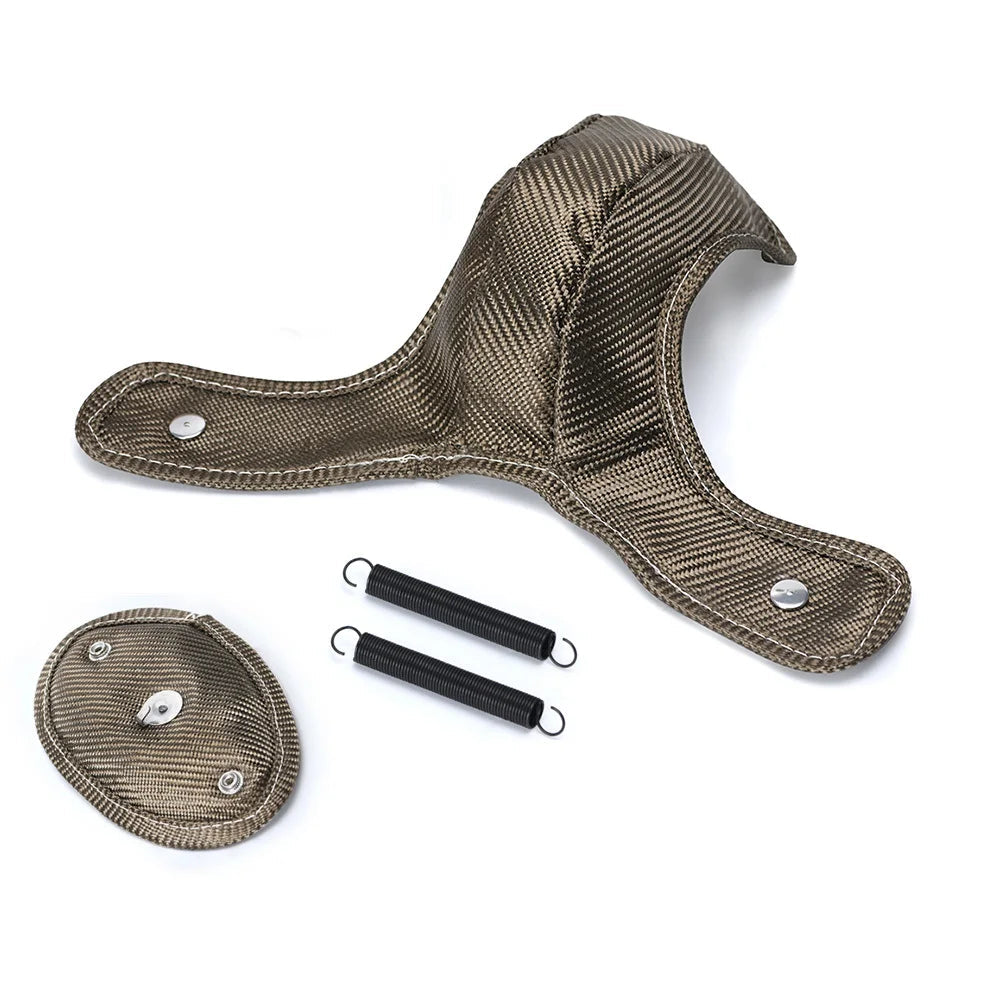 TITANIUM Turbo Heat Shield Blanket FOR Audi S3 / Volkswagen Golf Mk7 / Seat Leon - Electromann SA