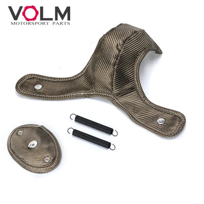 TITANIUM Turbo Heat Shield Blanket FOR Audi S3 / Volkswagen Golf Mk7 / Seat Leon - Electromann SA