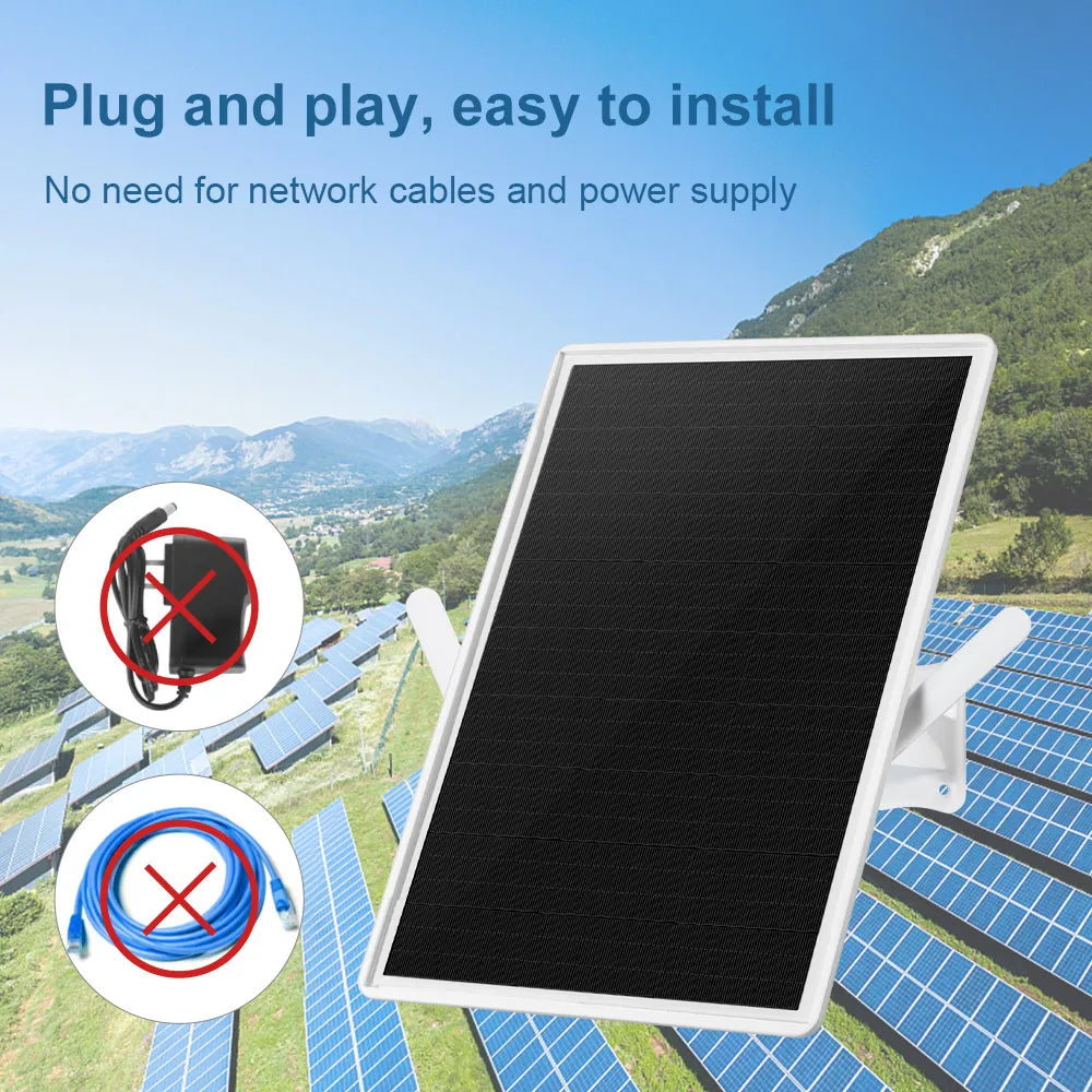 Solar Powered 4G LTE Router with SIM Card Slot 30-50M WiFi Range - Electromann SA