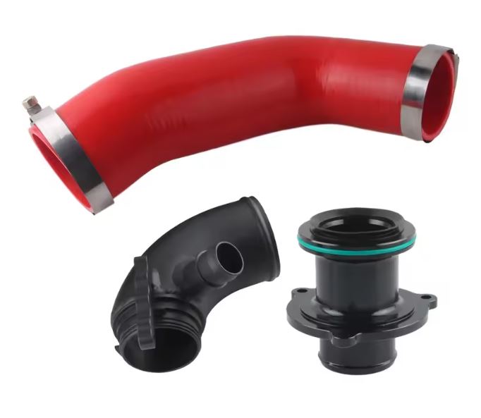 Silicone Intake Hose Pipe kits Turbo Inlet Elbow Muffler Delete For VW Golf MK7 R Audi 2015+ V8 MK3 A3 S3 TT ea888 3gen Engine (10007821)