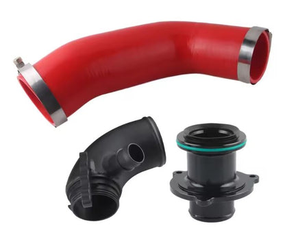 Silicone Intake Hose Pipe kits Turbo Inlet Elbow Muffler Delete For VW Golf MK7 R Audi 2015+ V8 MK3 A3 S3 TT ea888 3gen Engine (10007821)