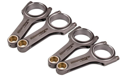 maXpeedingrods H-Beam Engine Connecting Rods, Conrods 130.5mm with ARP Bolts for Subaru Impreza Legacy Forester EJ20 EJ22 EJ25 (10007826)