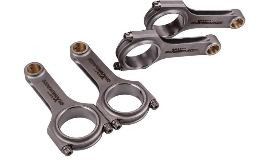 maXpeedingrods H-Beam Engine Connecting Rods, Conrods 130.5mm with ARP Bolts for Subaru Impreza Legacy Forester EJ20 EJ22 EJ25 (10007826)