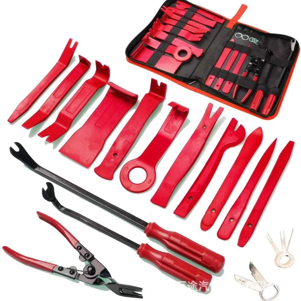 Car Stereo and Dashboard Trim Removal Toolkit in Nylon Bag - Electromann SA