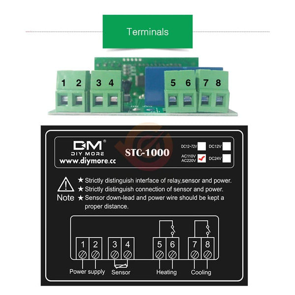 STC-1000 AC220v Digital Temperature Controller