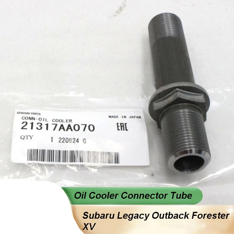 Brand New Genuine Oil Cooler Connector 21317AA070 For Subaru XV Forester Legacy Outback - Electromann SA