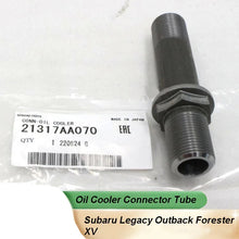 Brand New Genuine Oil Cooler Connector 21317AA070 For Subaru XV Forester Legacy Outback - Electromann SA
